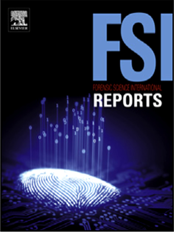 Go to journal home page - Forensic Science International: Reports